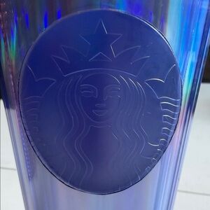 Starbucks Blue Iridescent Tumbler